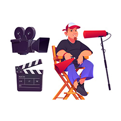 فیلم برداری با استفاده از تجهیزات به روز در مدیر کاردان