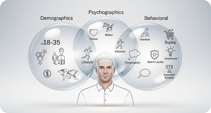 مخاطب هدف، دقیقاً چه کسی است برای شناسایی مخاطب هدف
