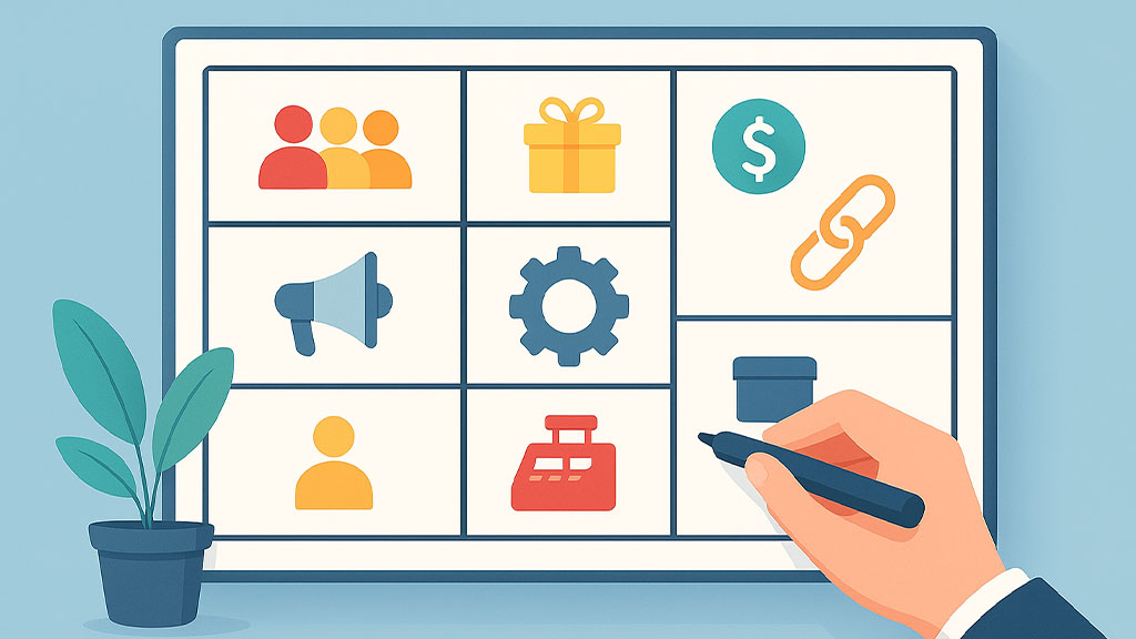 بوم مدل کسب و کار: طراحی یه کسب‌وکار پول‌ساز تو ۹ قدم ساده!